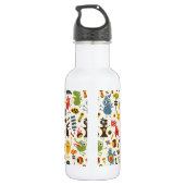 Happy Monsters Waterfles (Achterkant)