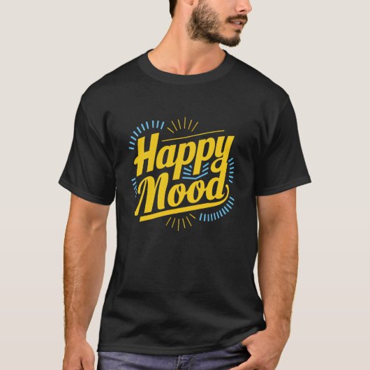 Happy mood T-shirt (Voorkant)
