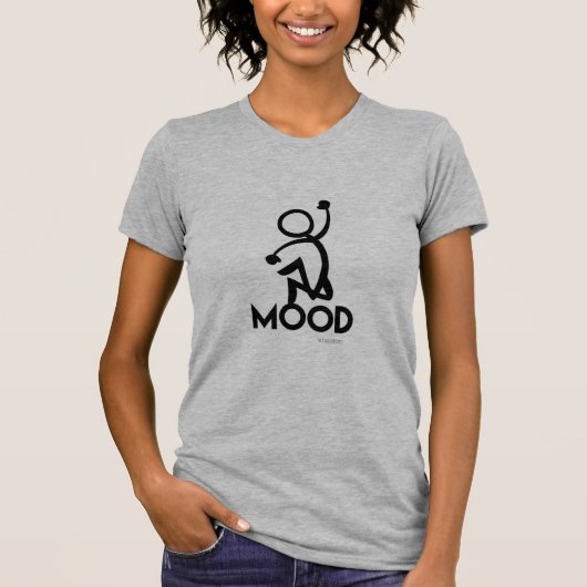 HAPPY MOOD T-SHIRT (de kracht om gelukkig te zijn) (Voorkant)