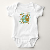 Happy Moon Baby Bodysuit (Voorkant)