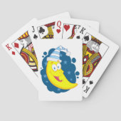 Happy Moon Face Pokerkaarten (Achterkant)
