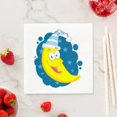 Happy Moon Face Servet