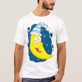 Happy Moon Face T-shirt (Voorkant)