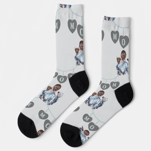 Happy Mother Day  Sokken (Links)