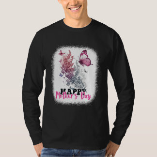 Happy Mother s Day 2023 Mothers Day Butterfly Mom  T-shirt