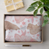 Happy Mother’s Day Cute Bear & Bunny Tissuepapier (Geschenk)