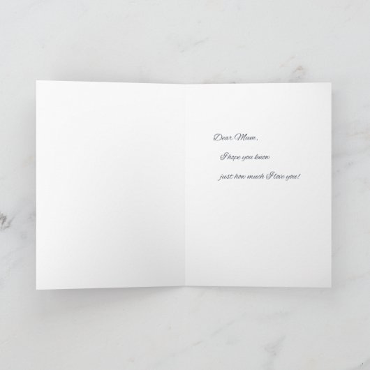 Happy Mother´s Day Kaart (Binnen)