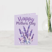 Happy Mother’s Day Proverbs 31:25 purple lavender Kaart (Voorkant)