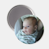 Happy Mothers Dag je eerste Magneet (Voorkant / Achterkant)