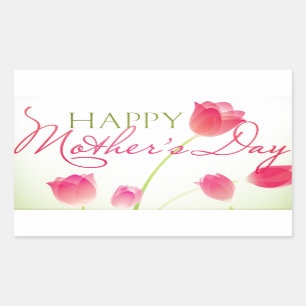 Happy Mothers Day 2013 Rechthoekige Sticker