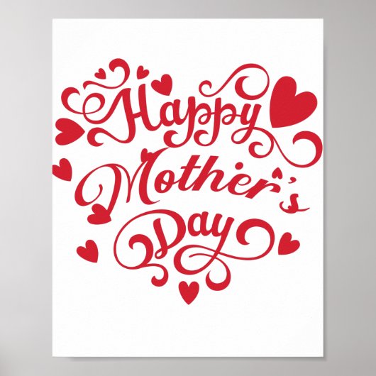 HAPPY MOTHERS DAY 2021 POSTER (Voorkant)