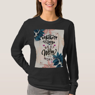 Happy Mother's Day 2022 Cute Floral For Women Mom T-shirt