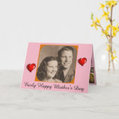 Happy Mothers Day 222 Kaart (Gele Bloem)