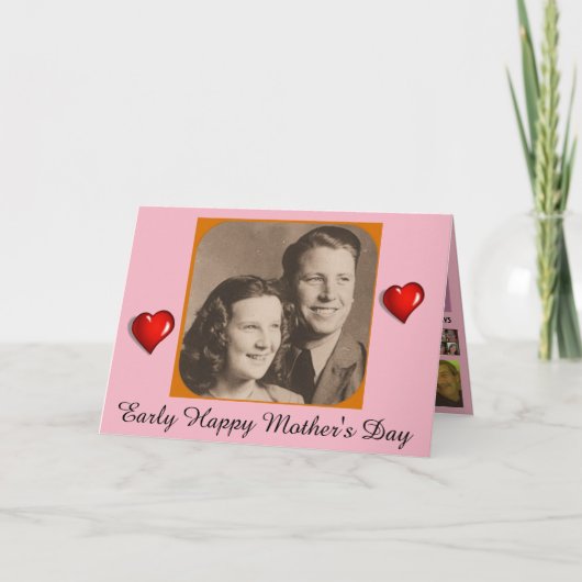 Happy Mothers Day 222 Kaart (Voorkant)