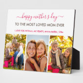 Happy Mothers Day 3 Foto Collage op persoonlijke t Fotoplaat (Zijkant)