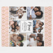 Happy Mothers Day 6-fotocollage Fleece Blanket Deken (Voorkant (Horizontaal))