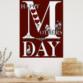Happy Mothers Day Archiving Poster Paper (Keuken)