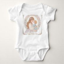 Happy Mother's Day Baby Bodysuit - Tender Love Des