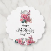 Happy Mothers Day Bedankjes Labels (Voorkant)