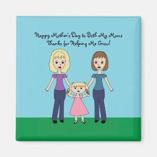 Happy Mothers Day Beide moskeeën personaliseren gr Magneet
