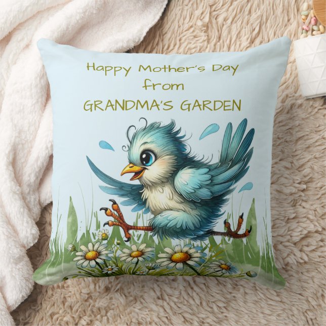 Happy Mothers Day beroemd gemaakt door OMA'S GARDE Kussen (Deken)