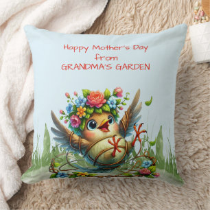 Happy Mothers Day beroemd gemaakt door OMA'S GARDE Kussen