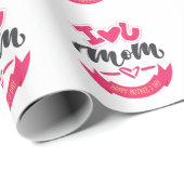 Happy Mothers Day Best Moeder Ever Cadeaupapier (Rol Hoek)