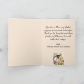 Happy Mothers Day Bloemen Waterverf Kaart (Binnen)