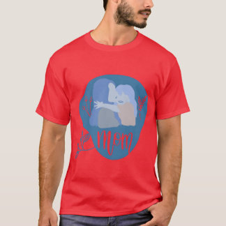 Happy Mothers Day Boho Mom Moederdag Design meisje T-shirt