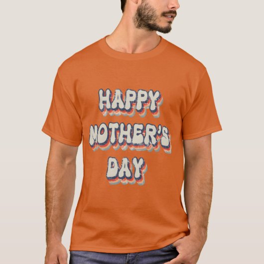  Happy MotherS Day Boy T-shirt (Voorkant)