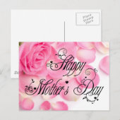 Happy Mothers Day Briefkaart (Voorkant / Achterkant)