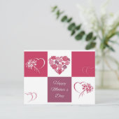 Happy Mothers Day Briefkaart (Staand voorkant)