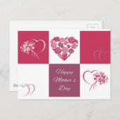 Happy Mothers Day Briefkaart (Voorkant / Achterkant)