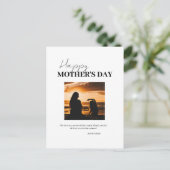 Happy Mothers Day Briefkaart (Staand voorkant)