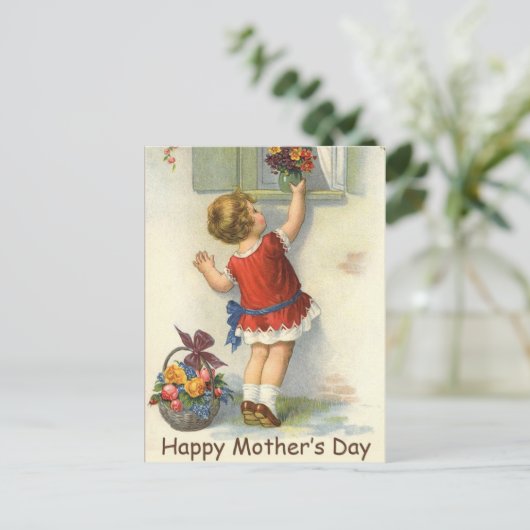 Happy Mothers Day - Briefkaart (Staand voorkant)