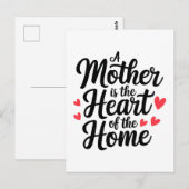 Happy Mothers Day Briefkaart (Voorkant / Achterkant)