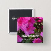 Happy Mothers Day Button (Voorkant /achterkant)