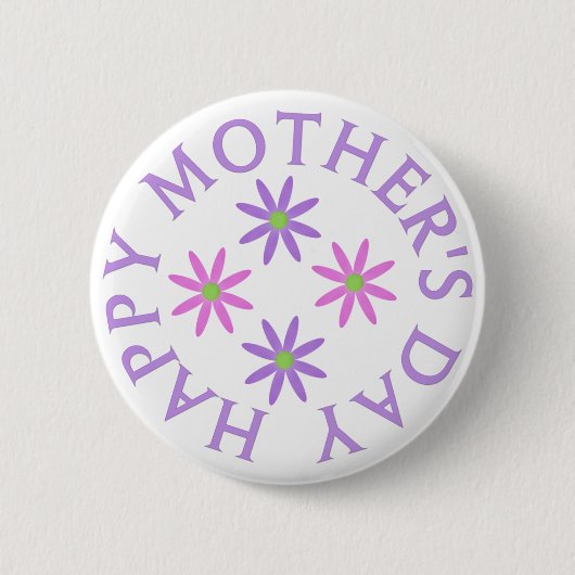 Happy Mothers Day Button (Voorkant)