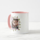 Happy Mothers day cadeau Paarse gepersonaliseerde  Mok (Voorkant links)