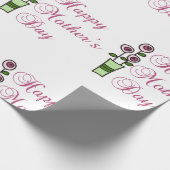 Happy Mothers Day Cadeaupapier (Hoek)