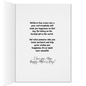 Happy Mother's Day Card (Binnen (Rechts))