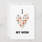 Happy mothers day card (Achterkant)