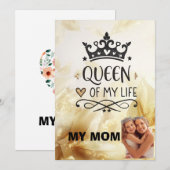 Happy mothers day card (Voorkant / Achterkant)