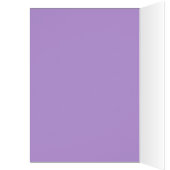 Happy Mother's Day Card Purple Roses Floral (Binnen (Links))