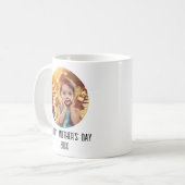 Happy Mothers Day Cute Child Foto Koffiemok (Voorkant links)