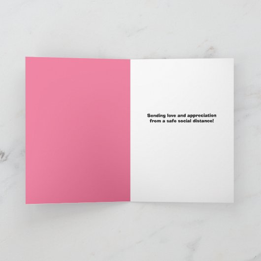 Happy Mother's Day Cute Turtle in Face Mask With Feestdagen Kaart (Binnen)