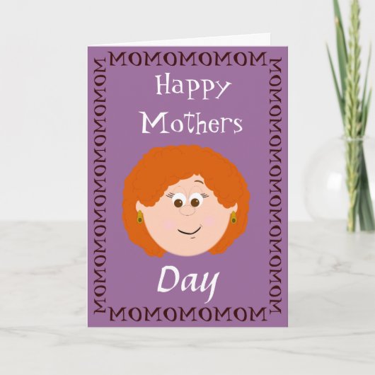 Happy Mothers Day (Daugher) Kaart (Voorkant)