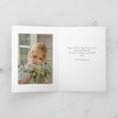 Happy Mothers Day | Eenvoudig Modern Script 5 Foto Kaart (Binnen)
