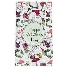 Happy Mothers Day Enchanted Garden kolibrie Klein Cadeauzakje