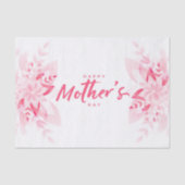 Happy Mother's Day (Flowers) Tissuepapier (Voorkant)